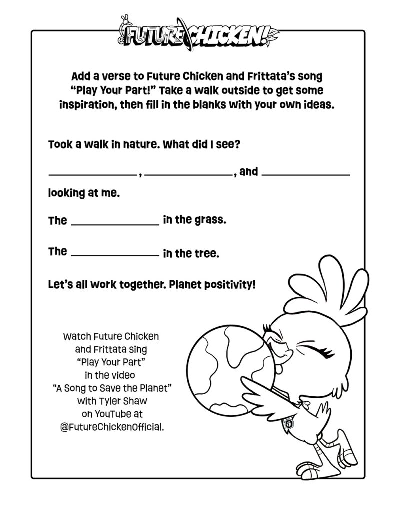 Example worksheet for adding your own adlib type verse