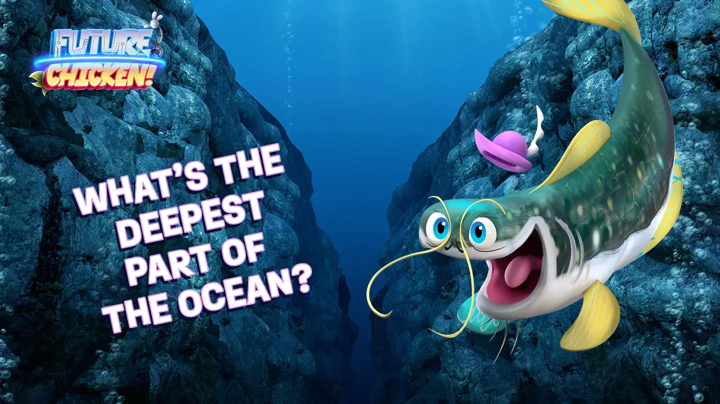 Future Chicken What's the Deepest Part of the Ocean Video Poster